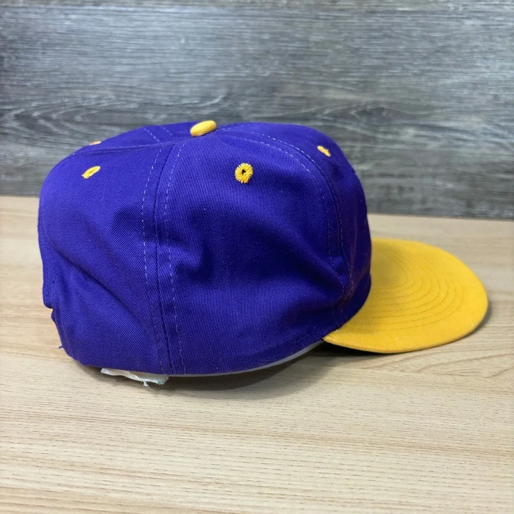 Vintage Minnesota Vikings Hat Cap Snapback Embroidered‎ Wrap Around Drew Pearson